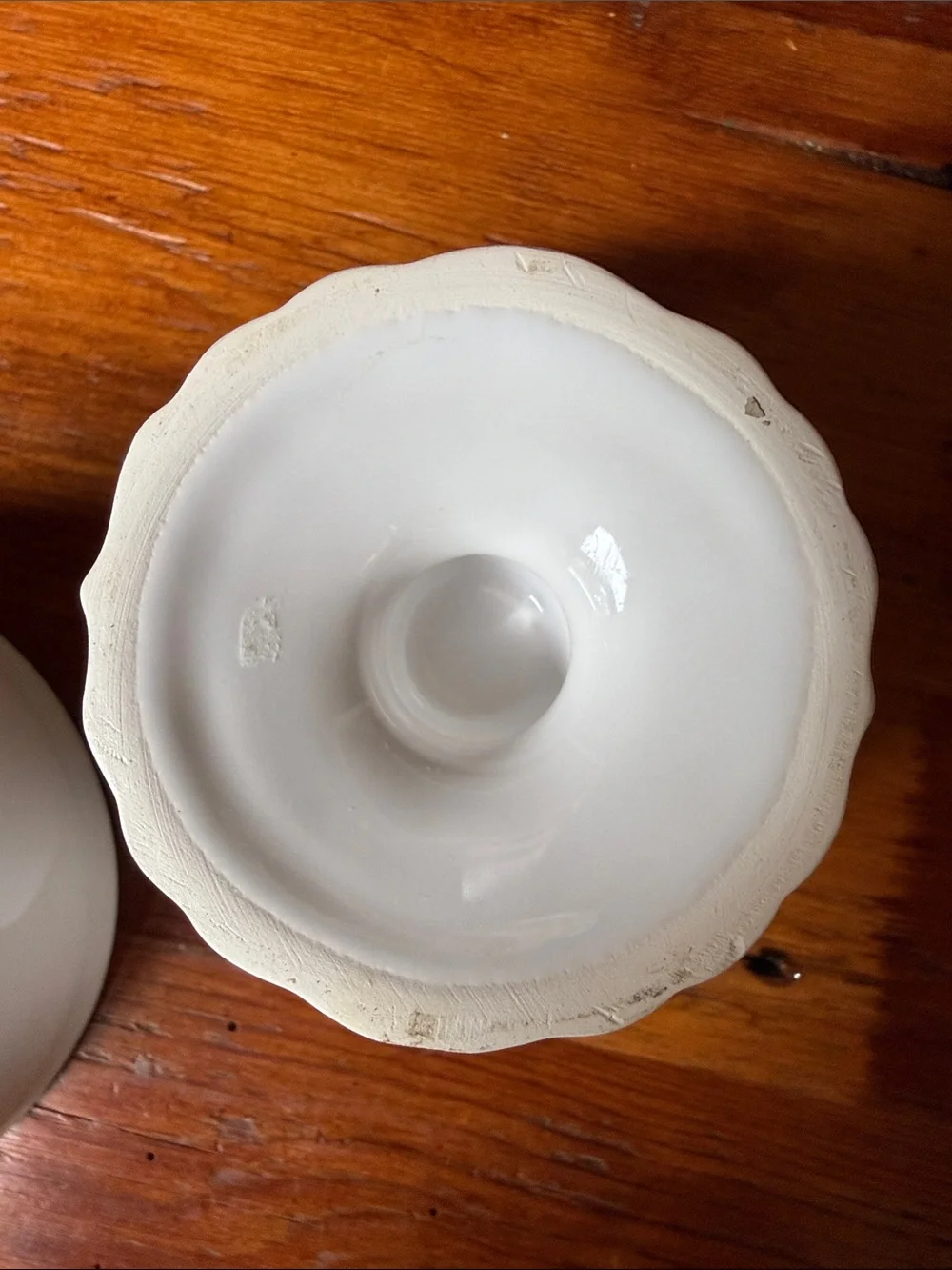 🌿Classic White Pedestal Ceramic Dessert Bowls - Set of 2
